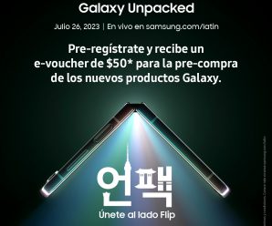 El Pre-registro de los nuevos smartphones Galaxy plegables ya está disponible en Ecuador, El Salvador, Nicaragua, Panamá, Puerto Rico, República Dominicana y Venezuela