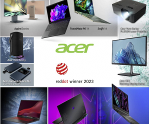 Productos Acer para estilos de vida variados reciben los premios Red Dot a la innovación en diseño