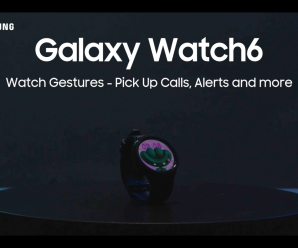 Cómo usar gestos en el Galaxy Watch6