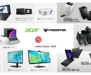 Los productos Acer Vero y los dispositivos gaming Predator obtienen elogios de diseño en los premios Red Dot Awards 2024