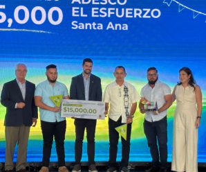 LA FUNDACIÓN GLORIA KRIETE ENTREGA, $229,200.00 EN FONDOS EN LA CATEGORÍA DESARROLLO COMUNITARIO PARA PROYECTOS EN DIFERENTES DEPARTAMENTOS EN TODO EL PAIS.